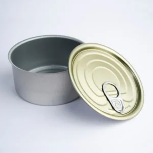 قوطی کنسرو فلزی استوانه ای 180 گرمی